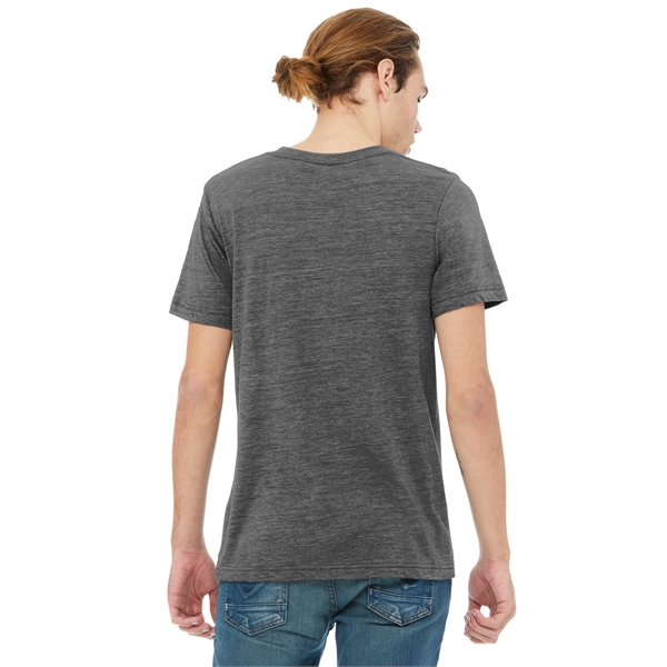 BELLA+CANVAS Unisex Textured Jersey V-Neck Tee... from ASI 84863 SanMar