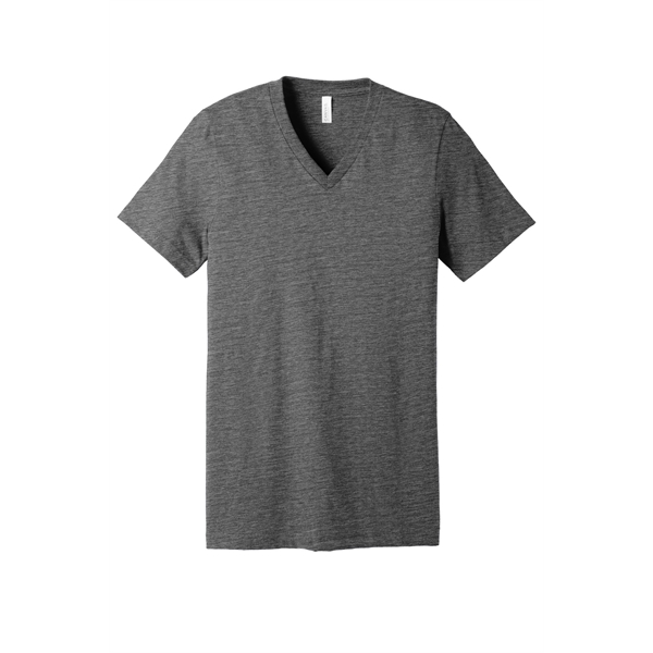 BELLA+CANVAS Unisex Textured Jersey V-Neck Tee... from ASI 84863 SanMar