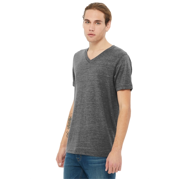 BELLA+CANVAS Unisex Textured Jersey V-Neck Tee... from ASI 84863 SanMar