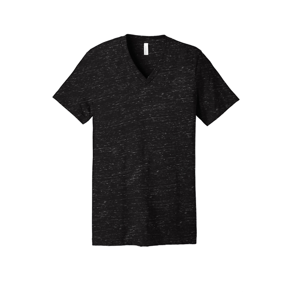 BELLA+CANVAS Unisex Textured Jersey V-Neck Tee... from ASI 84863 SanMar