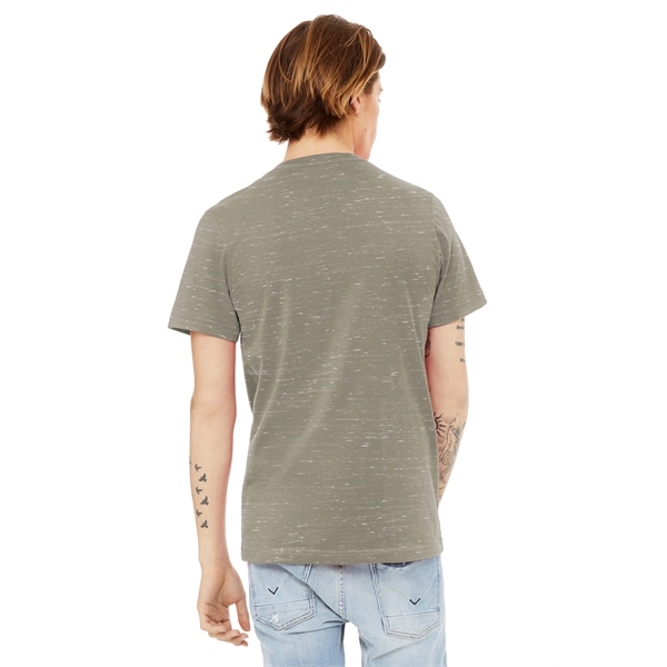 BELLA+CANVAS Unisex Textured Jersey V-Neck Tee... from ASI 84863 SanMar