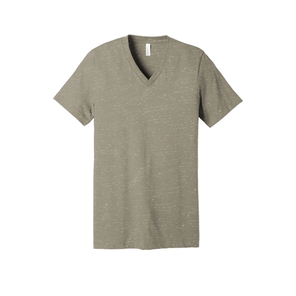 BELLA+CANVAS Unisex Textured Jersey V-Neck Tee... from ASI 84863 SanMar