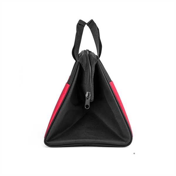 Polyester zippered work tool bag. 600D Polyestser with internal framing and... from ASI 31517 Admart Products / Admart Line