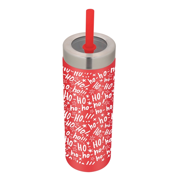 22 ounce insulated stainless steel tumbler with Tritan plastic lid and... from ASI 88060 Snugz/USA Inc / Sweda®