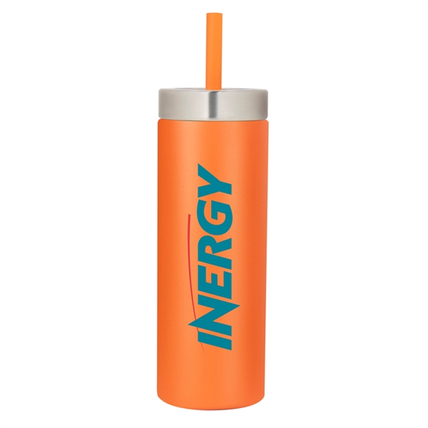 22 ounce insulated stainless steel tumbler with Tritan plastic lid and... from ASI 88060 Snugz/USA Inc / Sweda®