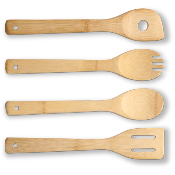 Bamboo Kitchen Utensil Set... from ASI 46755 Cosmo Promos