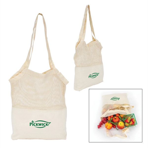 Tote bag with a reusable design and made of 100% cotton.... from ASI 88060 Snugz/USA Inc / Sweda®