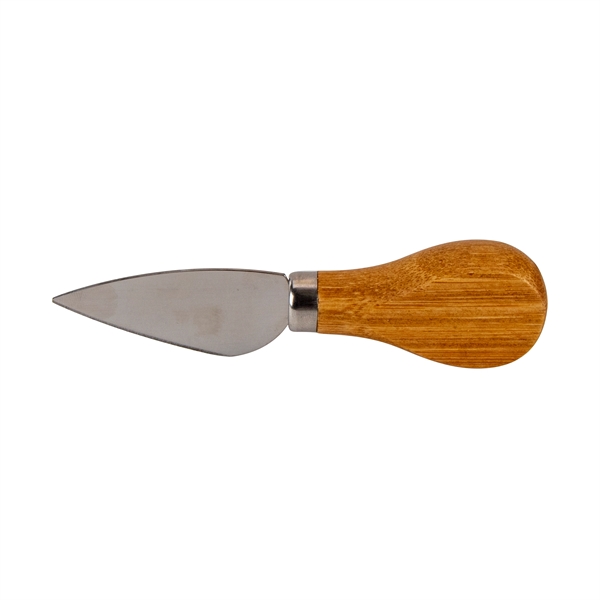 Small bamboo cutting board with cheese knife.... from ASI 88060 Snugz/USA Inc / Sweda®