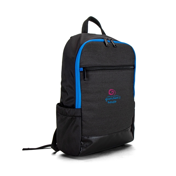 600D nylon transit backpack with PU backing, with two side pockets... from ASI 88060 Snugz/USA Inc / Sweda®