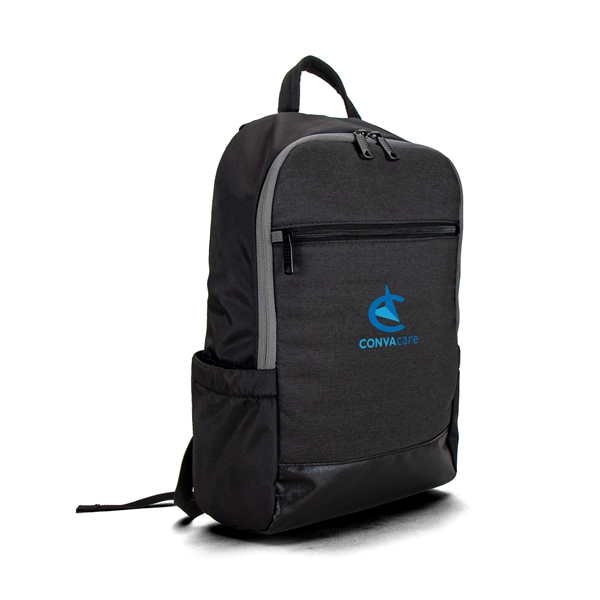 600D nylon transit backpack with PU backing, with two side pockets... from ASI 88060 Snugz/USA Inc / Sweda®