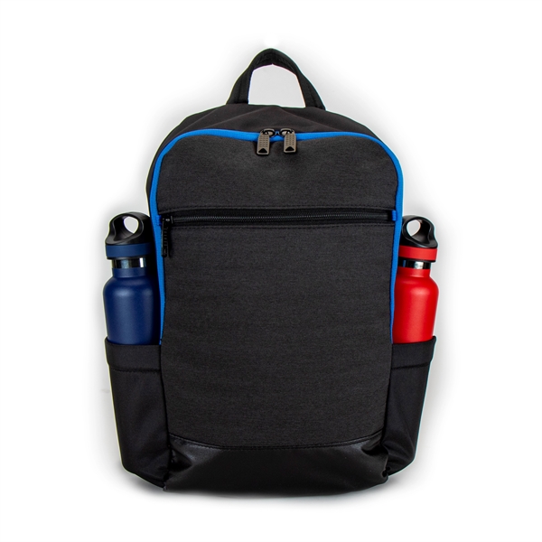600D nylon transit backpack with PU backing, with two side pockets... from ASI 88060 Snugz/USA Inc / Sweda®