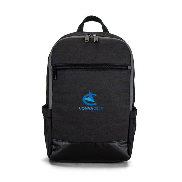 600D nylon transit backpack with PU backing, with two side pockets... from ASI 88060 Snugz/USA Inc / Sweda®