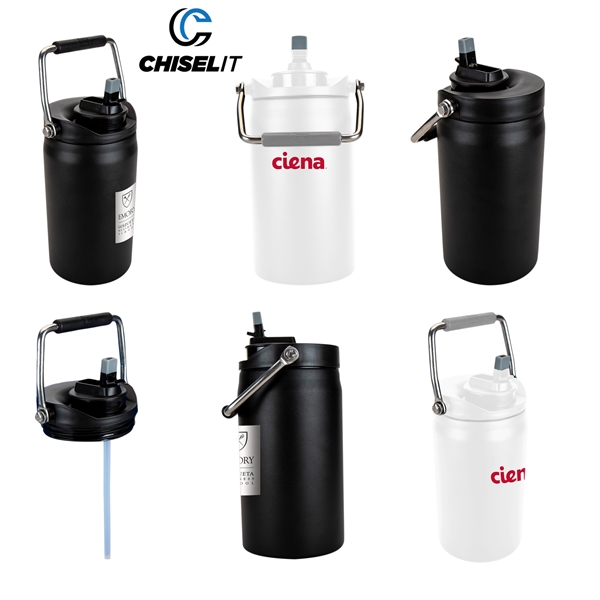 64 oz. half gallon water jug with padded metal handle, copper... from ASI 88060 Snugz/USA Inc / Sweda®