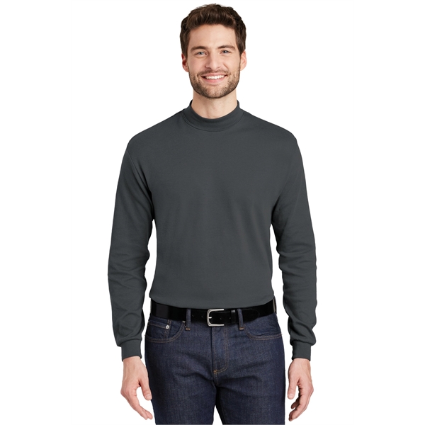 Port Authority Interlock Knit Mock Turtleneck.... from ASI 84863 SanMar