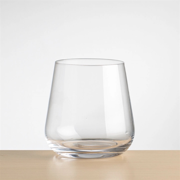 The Lead-Free Crystalline Howden Stemless wine is available in 10oz and... from ASI 84592 St Regis Group