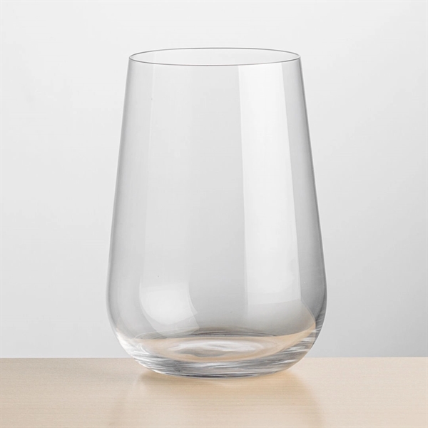 The Lead-Free Crystalline Howden Stemless wine is available in 10oz and... from ASI 84592 St Regis Group
