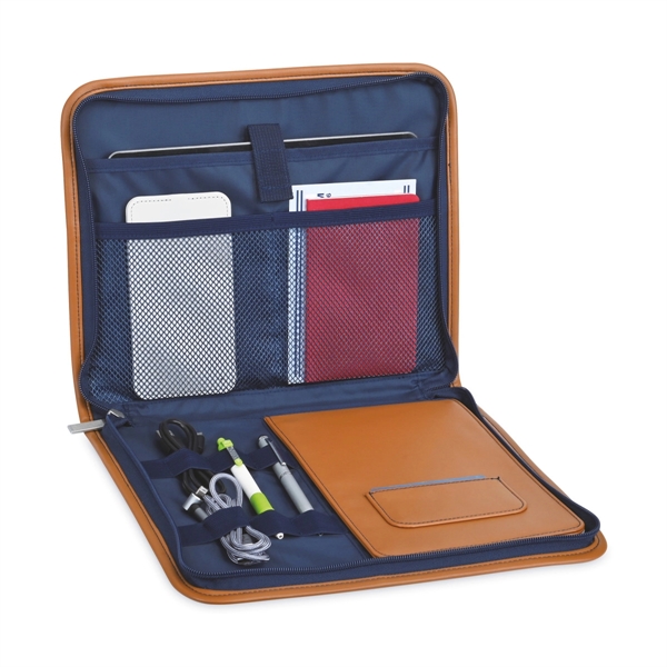 Fully equipped to serve as your on-the-go office, this wearable padfolio... from ASI 56070 Gemline / Gemline®