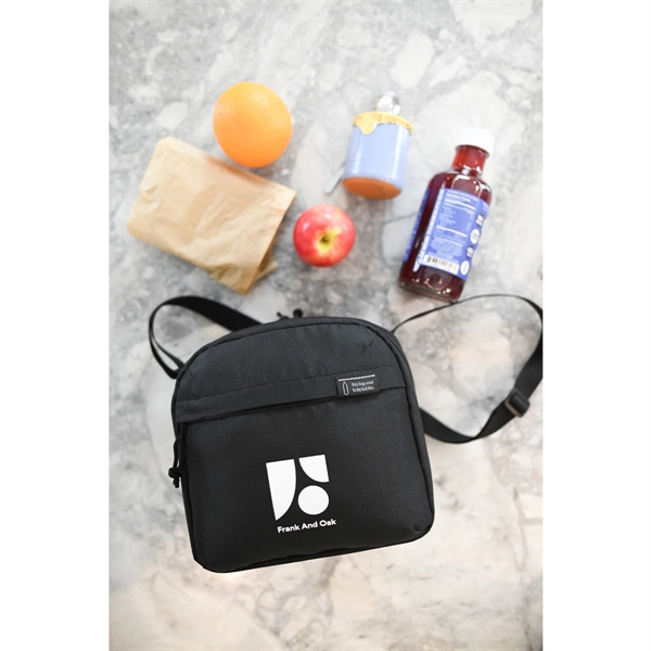 A modern update to a classic lunch cooler using recycled fabric... from ASI 56070 Gemline / Gemline®