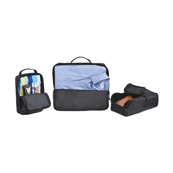 A modern update to packing cubes using recycled fabric and webbing... from ASI 56070 Gemline / Gemline®