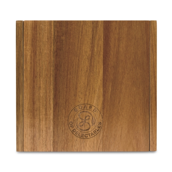 This modern Acacia wood cheese board and serving set provides everything... from ASI 56070 Gemline / Gemline®