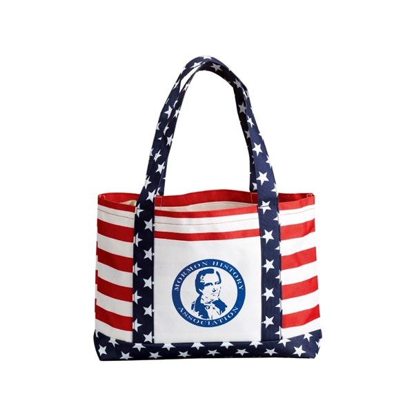 Stars & Stripes Tote. Huge carry tote for key personnel and... from ASI 74741 NVS Promo Designs, Inc.
