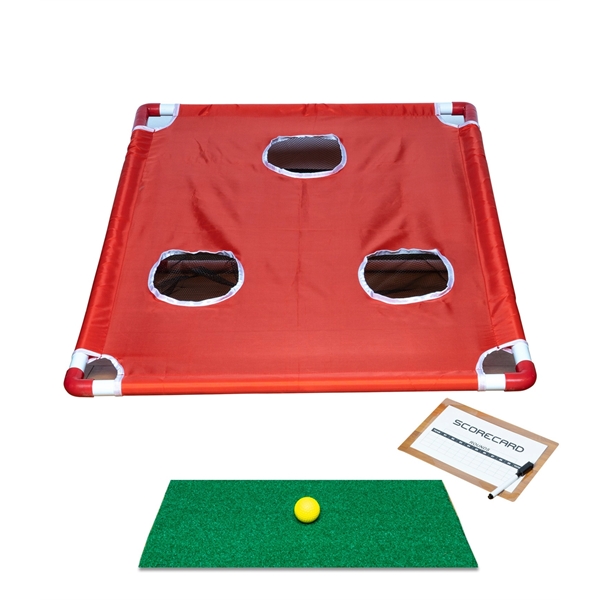 Portable pop-up chip golf game with 16 soft foam balls, golf... from ASI 76730 Peerless Umbrella Co Inc / Threads By Peerless