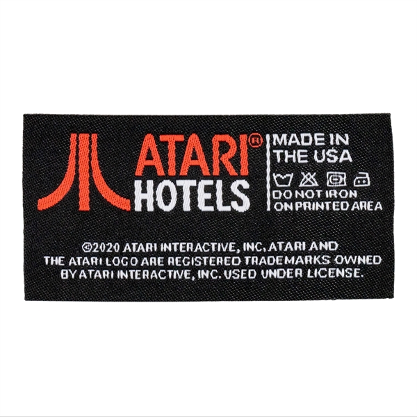 Custom woven polyester garment labels in assorted sizes in up to... from ASI 52263 EMT / EMT EMT EASY