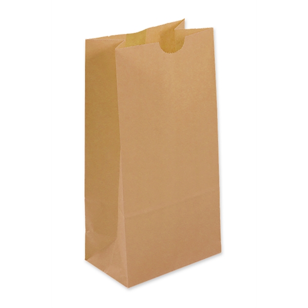 Paper 4# SOS bags in white or natural with 1 color... from ASI 45795 Colorguppy Printing
