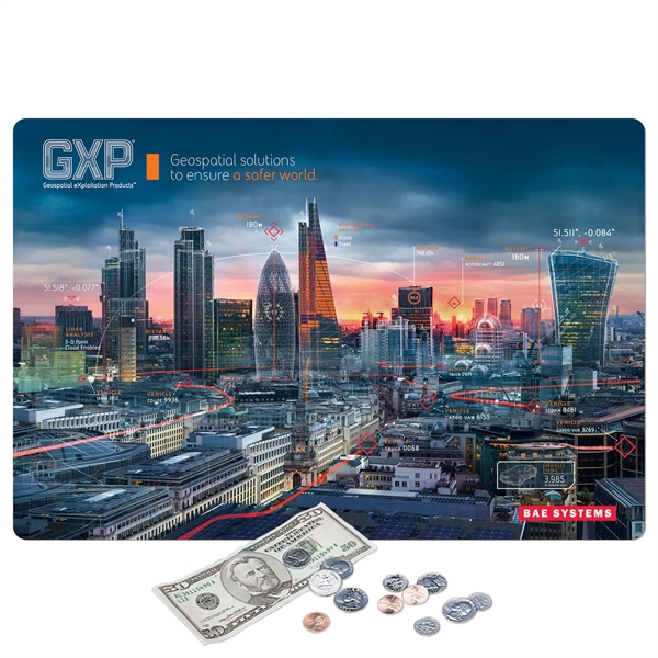 12"x18"x1/4" - Heavy Duty Fabric Counter Mat - Made in the... from ASI 49716 Digispec & CounterPoint / COUNTERPOINT®