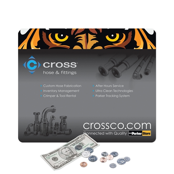 9" x 11" x 1/4" - Heavy Duty Fabric Counter Mat... from ASI 49716 Digispec & CounterPoint / COUNTERPOINT®