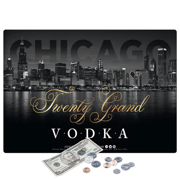 19.5"x28"x1/4" - Heavy Duty Fabric Counter Mat - Made in the... from ASI 49716 Digispec & CounterPoint / COUNTERPOINT®