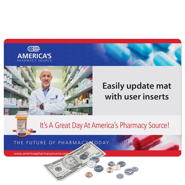 12"x18"x1/16" - Super Duty Window Counter Mat-6-Day; RUSH: 3-Day; Made in... from ASI 49716 Digispec & CounterPoint / COUNTERPOINT®