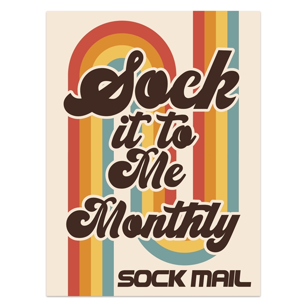 Full color white rectangle box sticker.... from ASI 56950 Gill Studios Inc / Gill-Line®