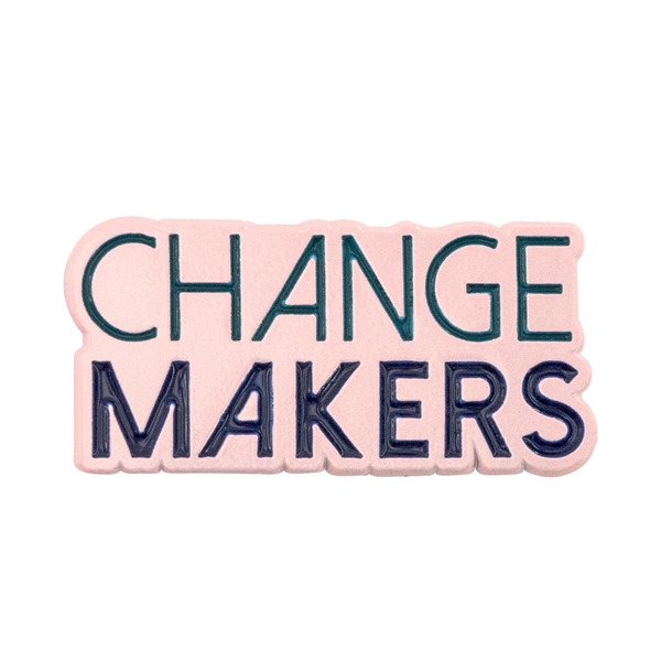 Custom metal lapel pins in assorted sizes with Brandtone finish and... from ASI 52263 EMT / EMT EASY Emblem Marketing Team