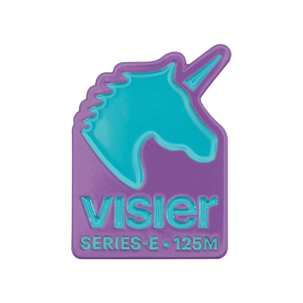 Custom metal lapel pins in assorted sizes with Brandtone finish and... from ASI 52263 EMT / EMT EASY Emblem Marketing Team