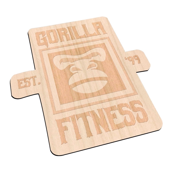 25mil laser etched cherrywood stickers.... from ASI 72521 Morris Magnets