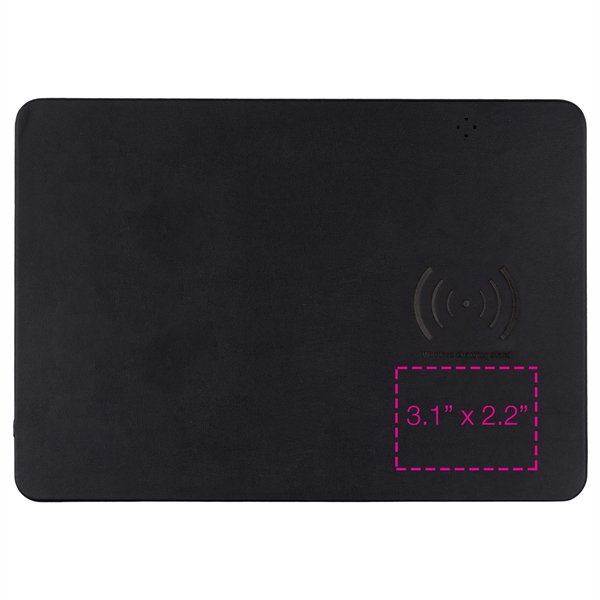 A Mouse Pad and Qi charger in one unique product.... from ASI 62124 iClick, Inc. / iClick®