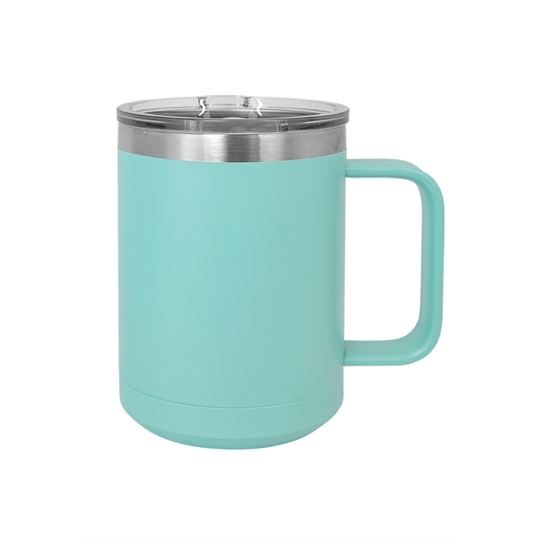 Laser-engraved insulated mug. Comes with a slider lid.... from ASI 45795 Colorguppy Printing