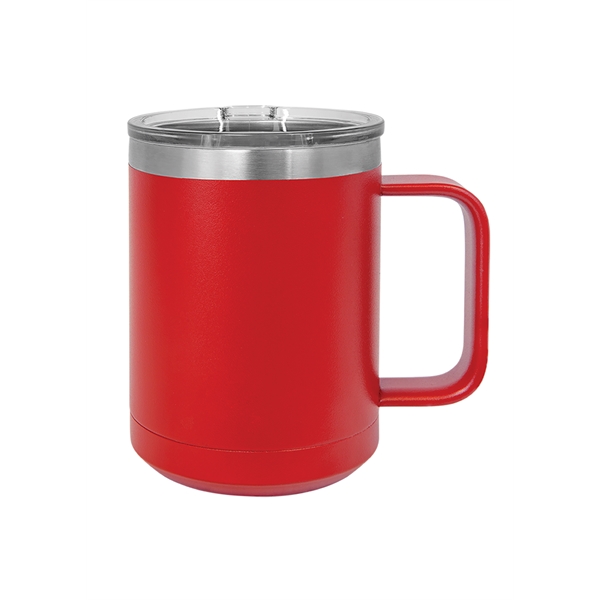 Laser-engraved insulated mug. Comes with a slider lid.... from ASI 45795 Colorguppy Printing