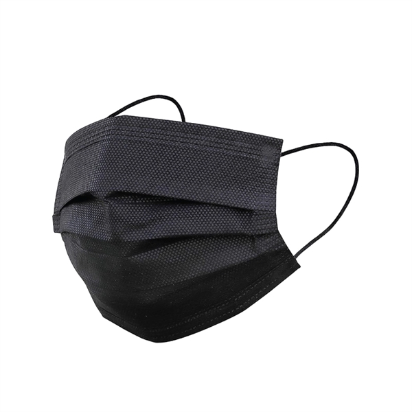 Disposable 3-ply non-woven polypropylene and melt blown fabric face mask with... from ASI 57655 STOPNGO Line