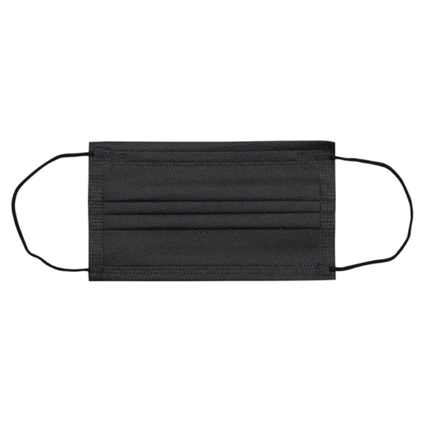 Disposable 3-ply non-woven polypropylene and melt blown fabric face mask with... from ASI 57655 STOPNGO Line