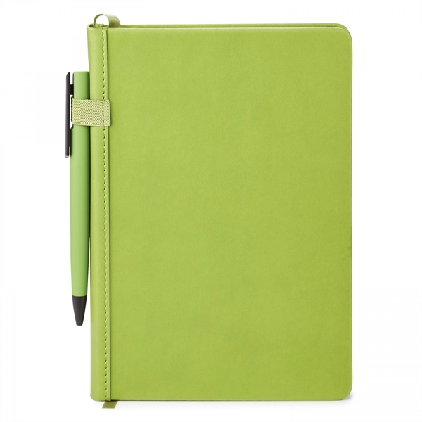 Combo includes ST4360 vinyl journal with 192 ivory lined, perforated pages... from ASI 88660 Spector & Co.