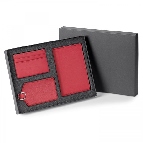 Gift Set includes  ST147 TOSCANO RFID PASSPORT HOLDER G528 TOSCANO... from ASI 88660 Spector & Co.