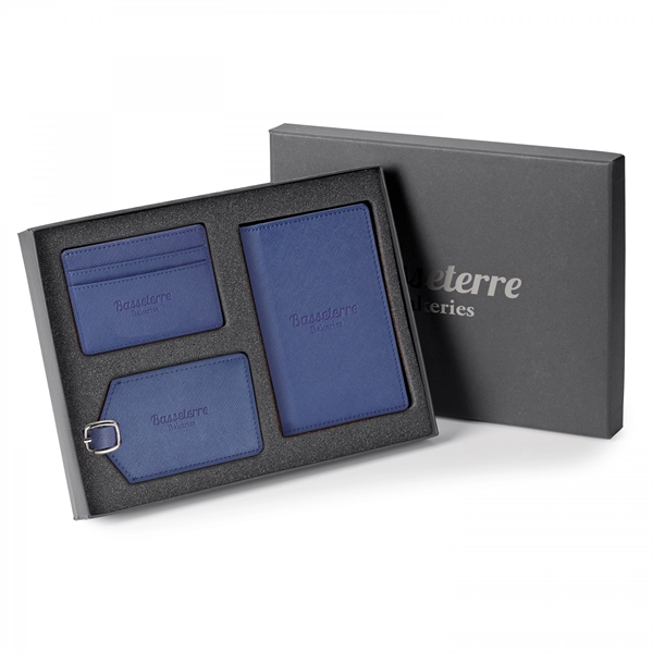 Gift Set includes  ST147 TOSCANO RFID PASSPORT HOLDER G528 TOSCANO... from ASI 88660 Spector & Co.