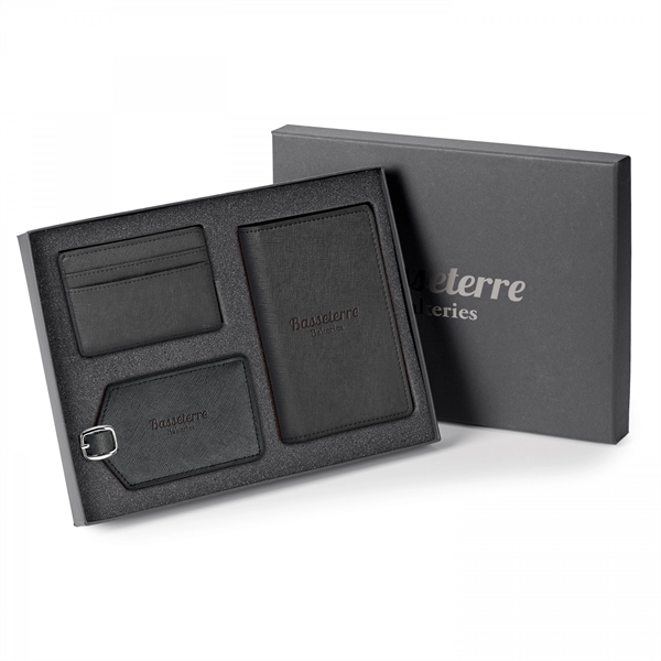 Gift Set includes  ST147 TOSCANO RFID PASSPORT HOLDER G528 TOSCANO... from ASI 88660 Spector & Co.