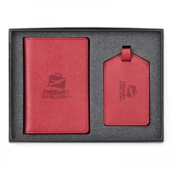 Kit includes P521 2-Piece gift box   ST147 Toscano RFID... from ASI 88660 Spector & Co.