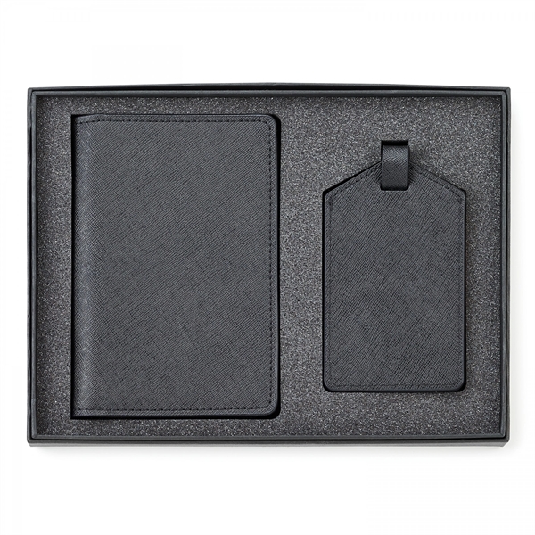 Kit includes P521 2-Piece gift box   ST147 Toscano RFID... from ASI 88660 Spector & Co.