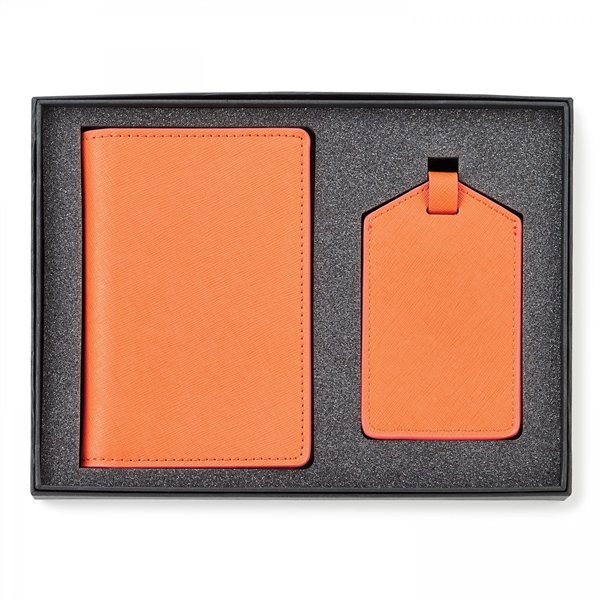 Kit includes P521 2-Piece gift box   ST147 Toscano RFID... from ASI 88660 Spector & Co.