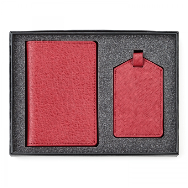 Kit includes P521 2-Piece gift box   ST147 Toscano RFID... from ASI 88660 Spector & Co.