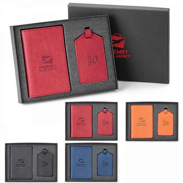 Kit includes P521 2-Piece gift box   ST147 Toscano RFID... from ASI 88660 Spector & Co.